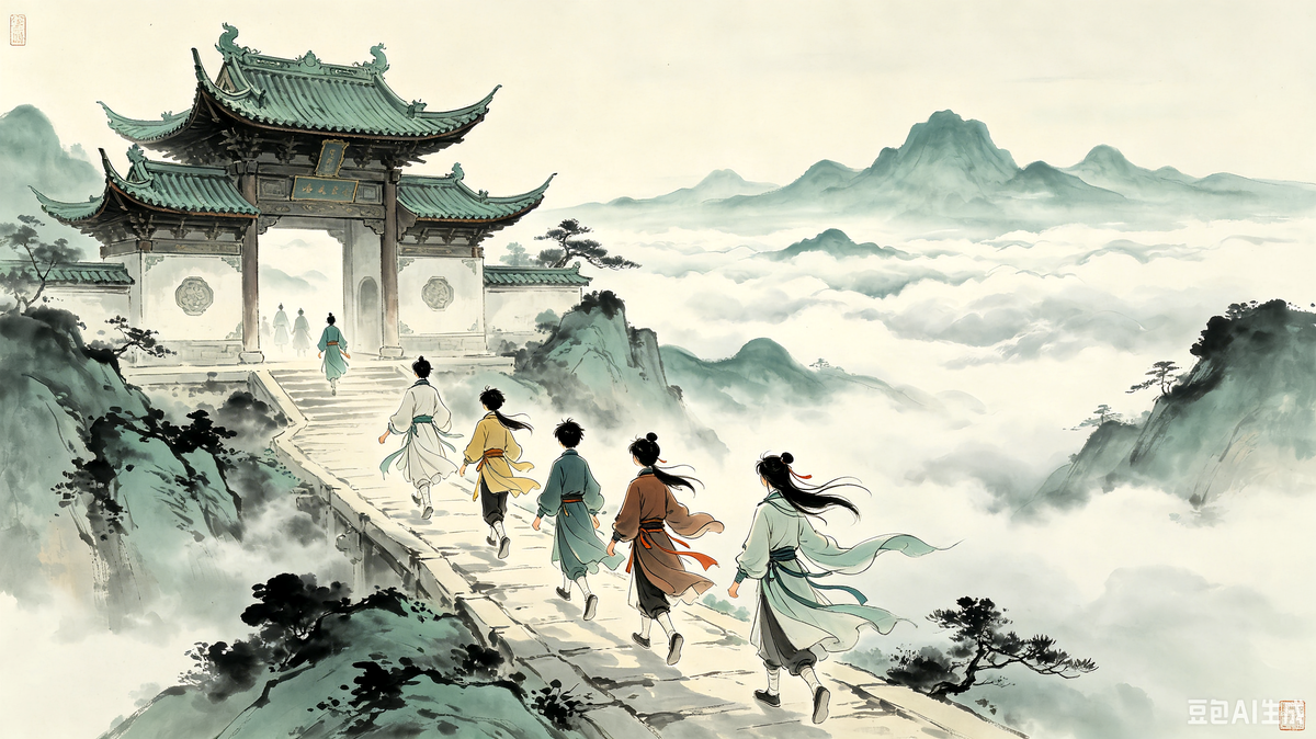 凡骨登仙：青岚同行路
