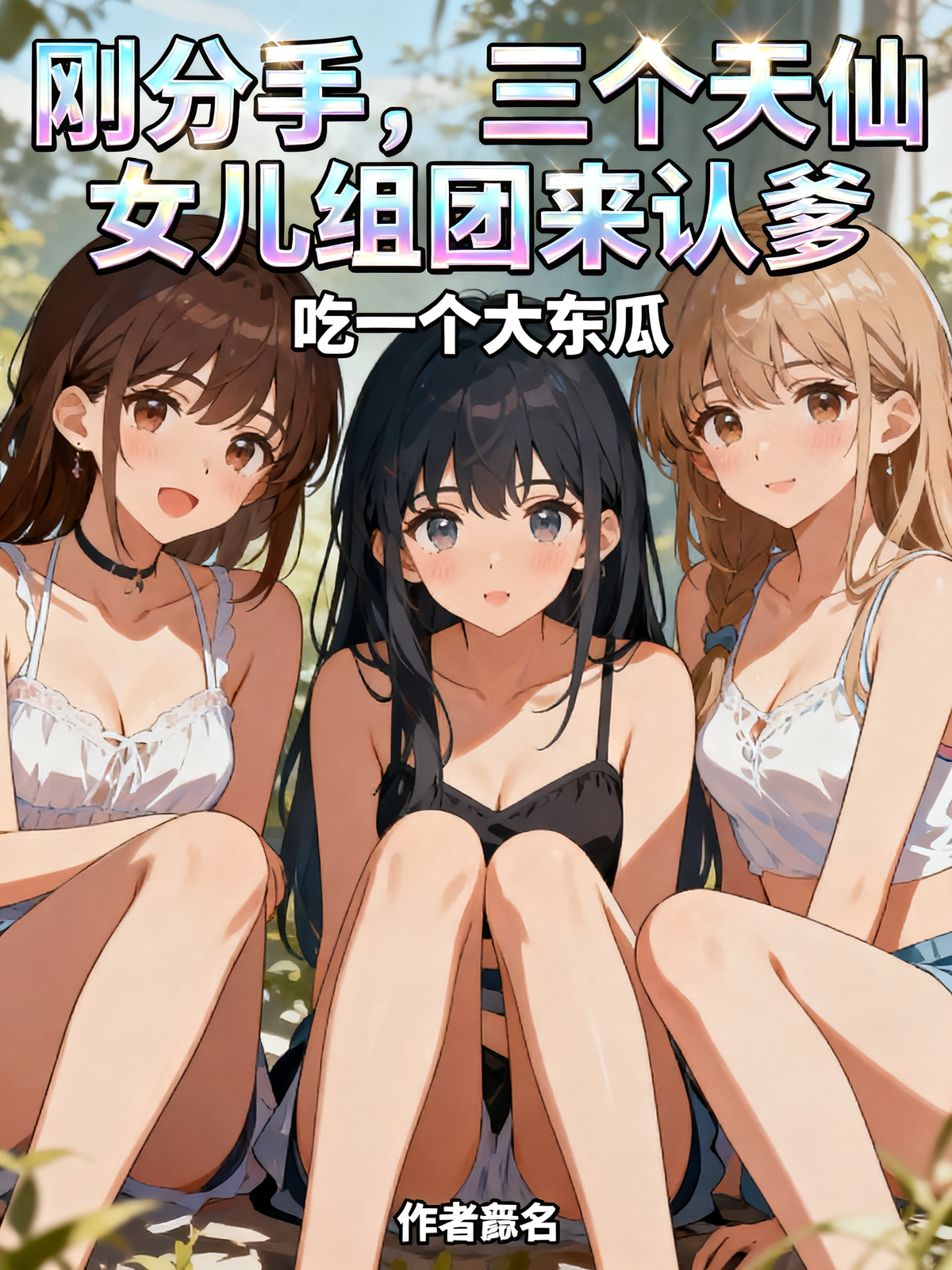 刚分手，三个天仙女儿组团来认爹
