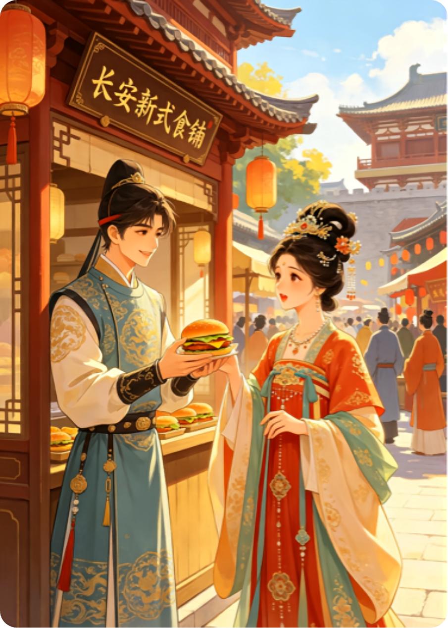 穿越大唐开快餐店，我撩疯了全城公主