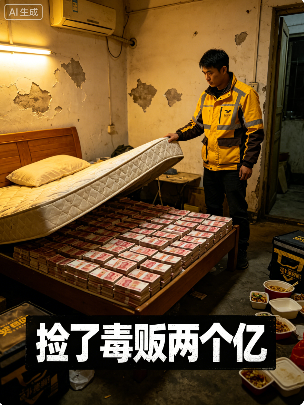 捡了毒贩两个亿