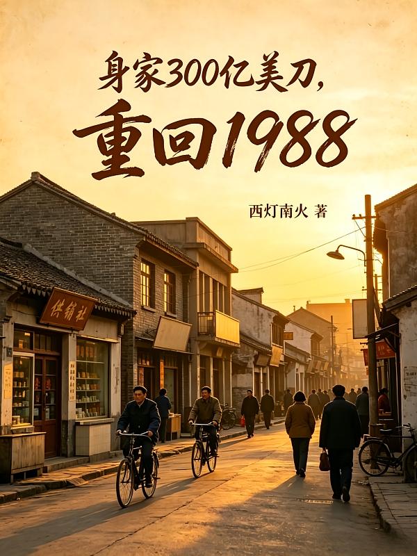 身家300亿美刀，重回1988