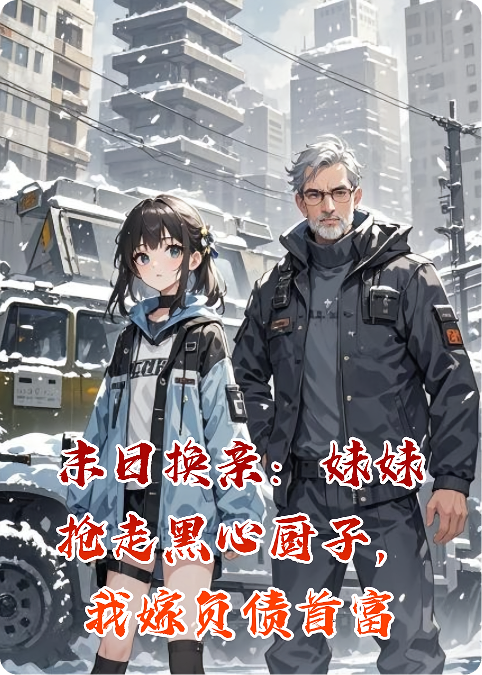 末日换亲：妹妹抢走黑心厨子，我嫁负债首富