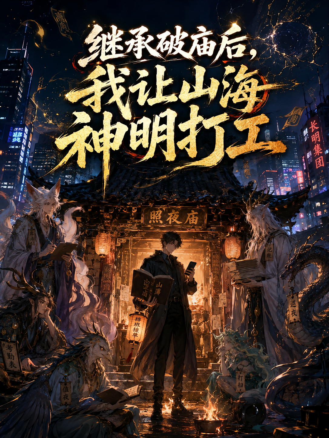 继承破庙后，我让山海神明打工