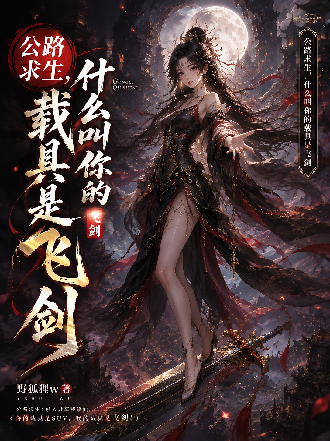 公路求生，什么叫你的载具是飞剑