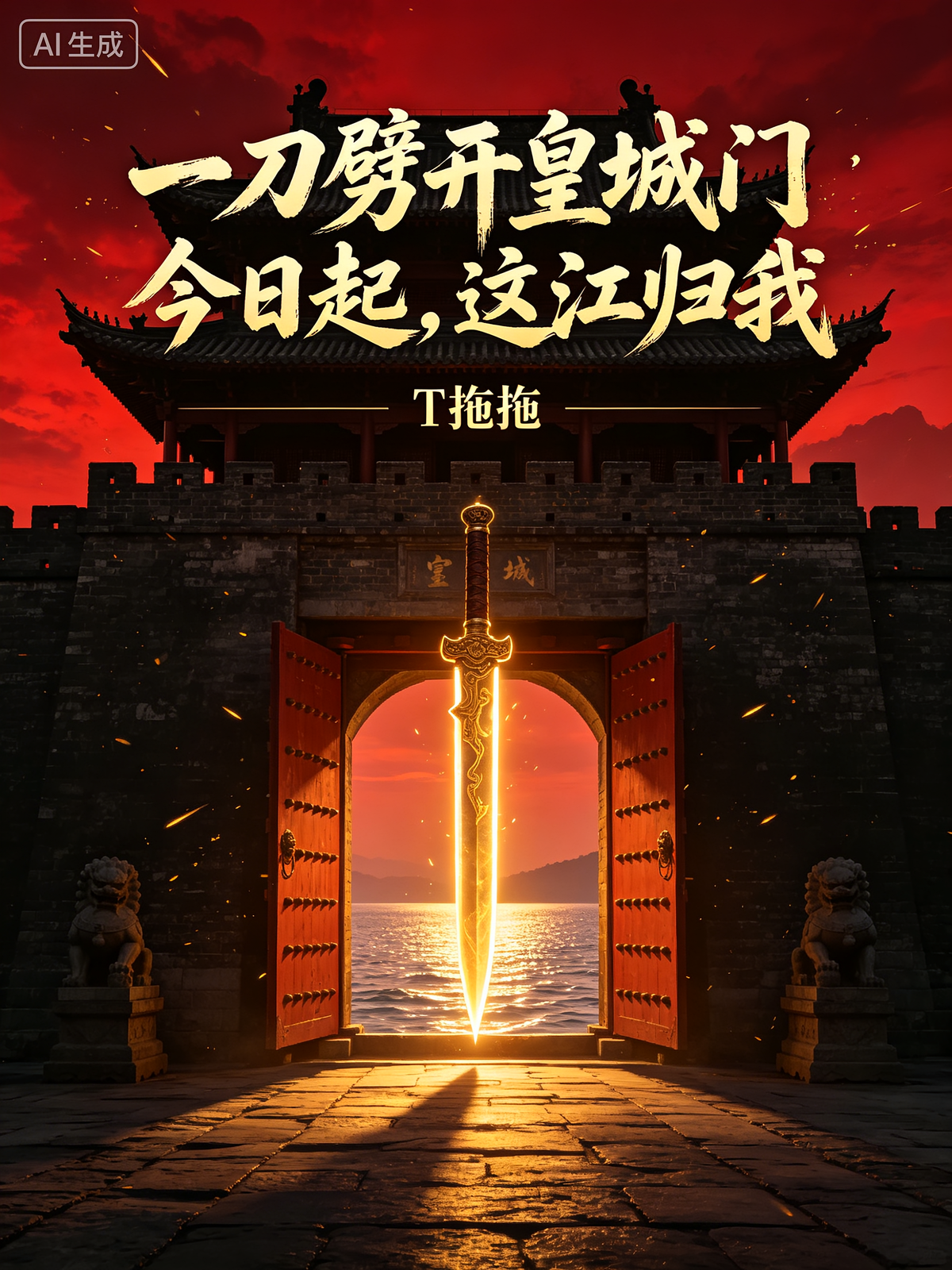 一刀劈开皇城门今日起，这江归我