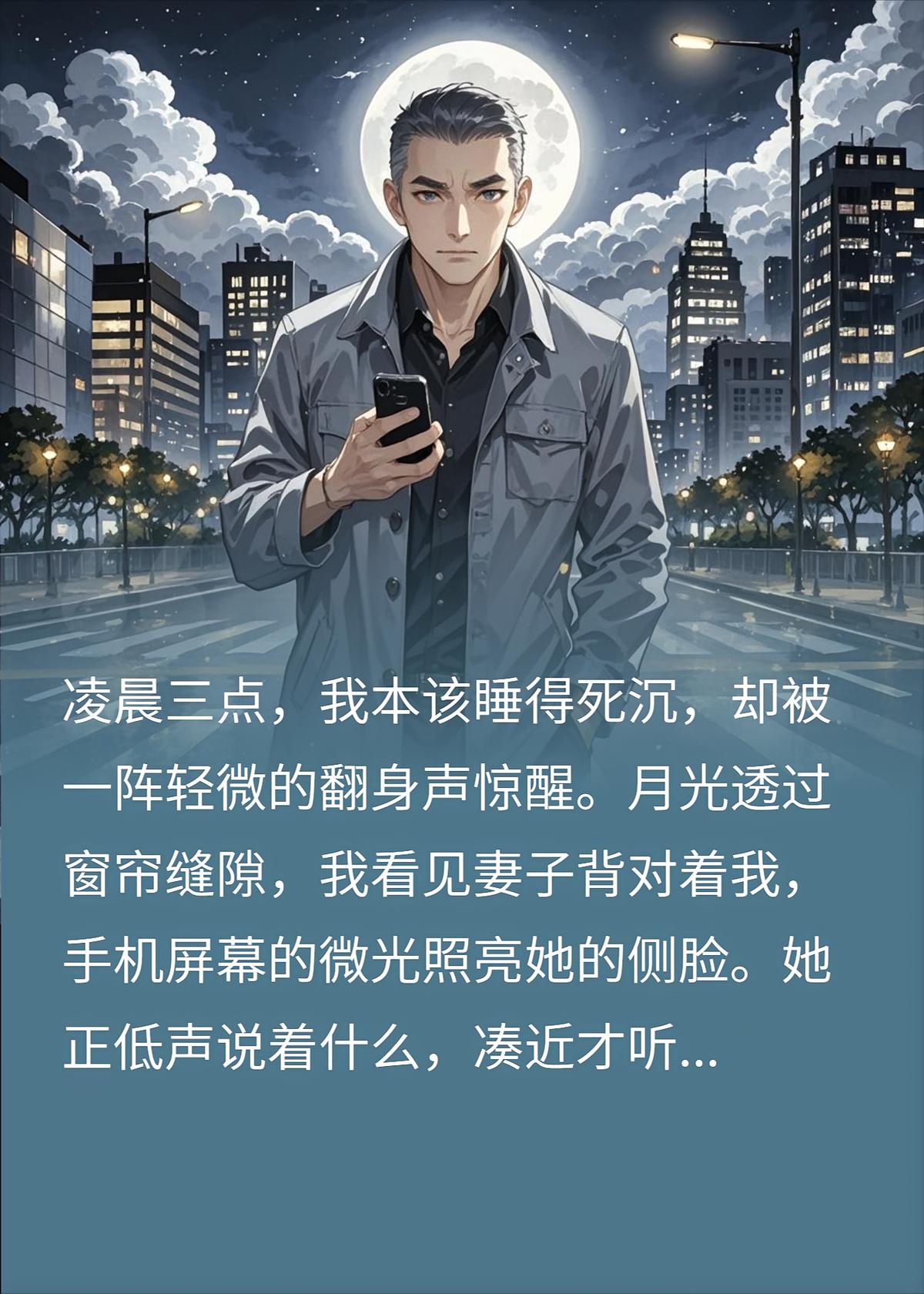 半夜听见老婆对别人说想你了，我夺过手机，心彻底凉透