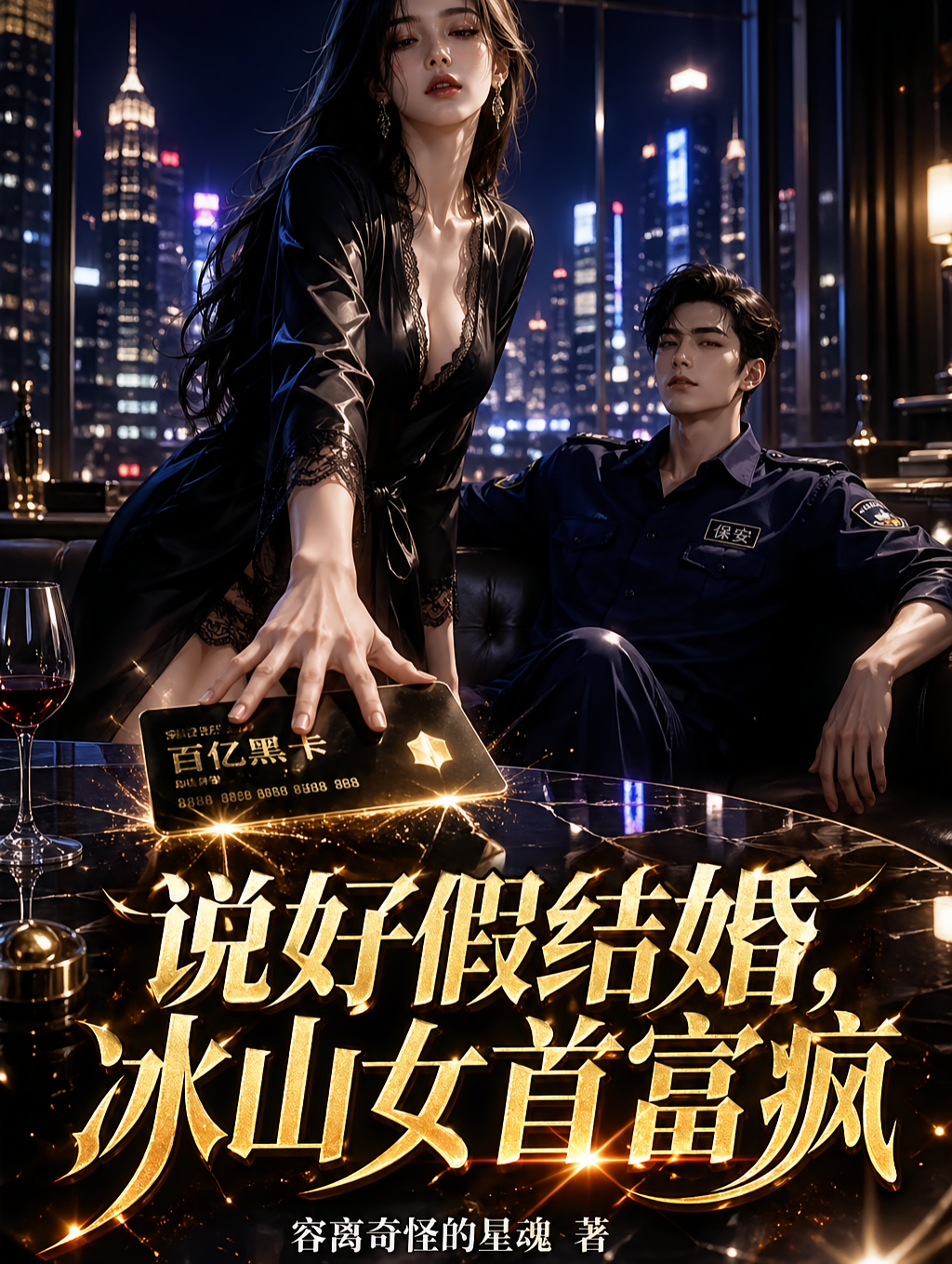 说好假结婚，冰山女首富疯