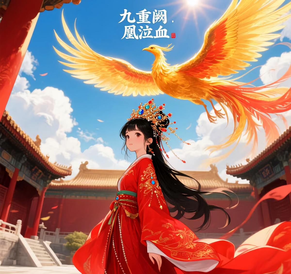 九重阙，凰泣血