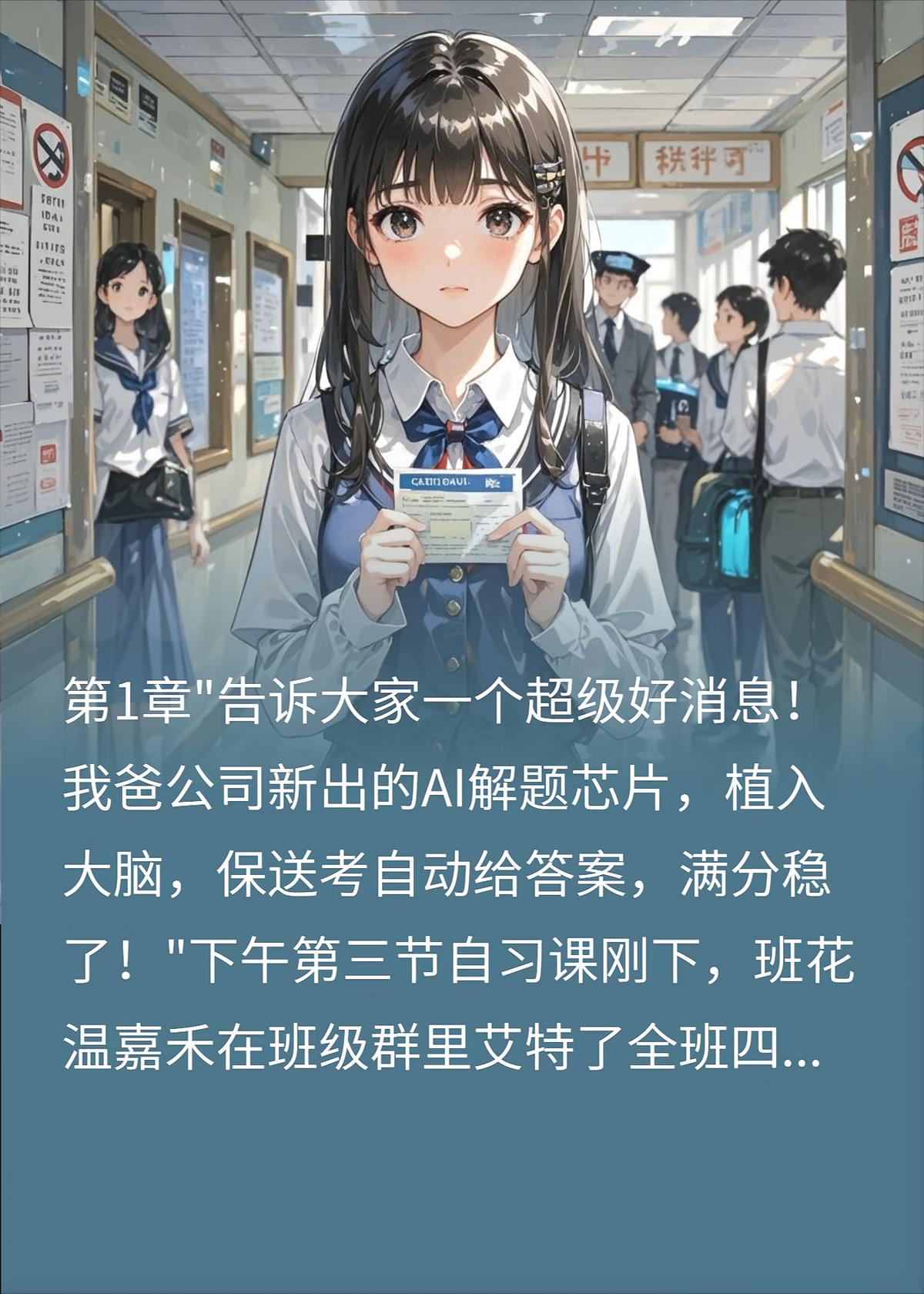 考试前班花鼓动全班植入AI考神系统