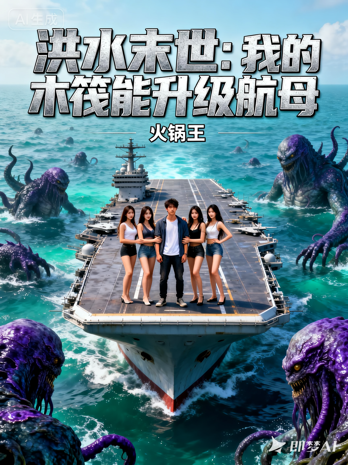 洪水末世：我的木筏能升级航母