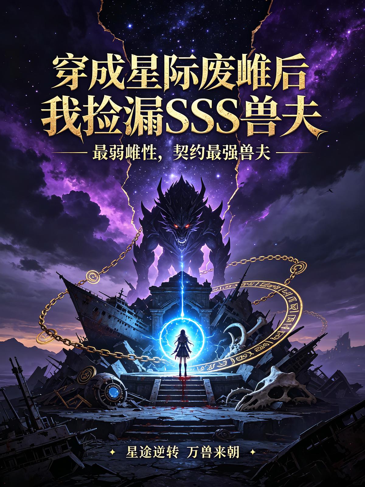 穿成星际废雌后，我捡漏SSS兽