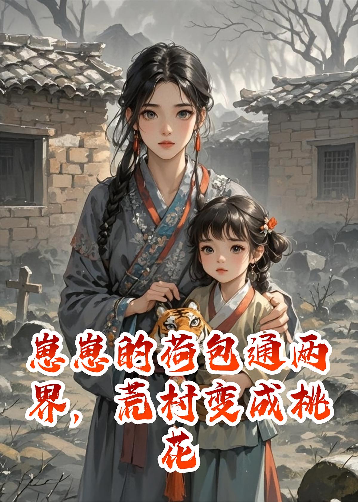崽崽的荷包通两界，荒村变成桃花源