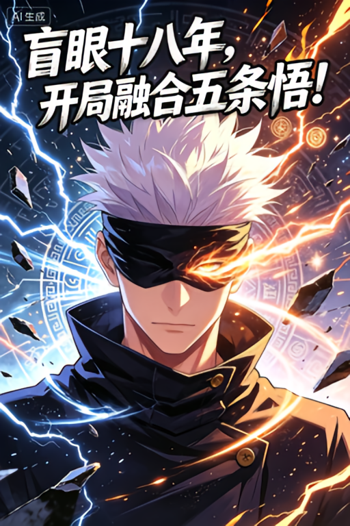 盲眼十八年，开局融合五条悟！