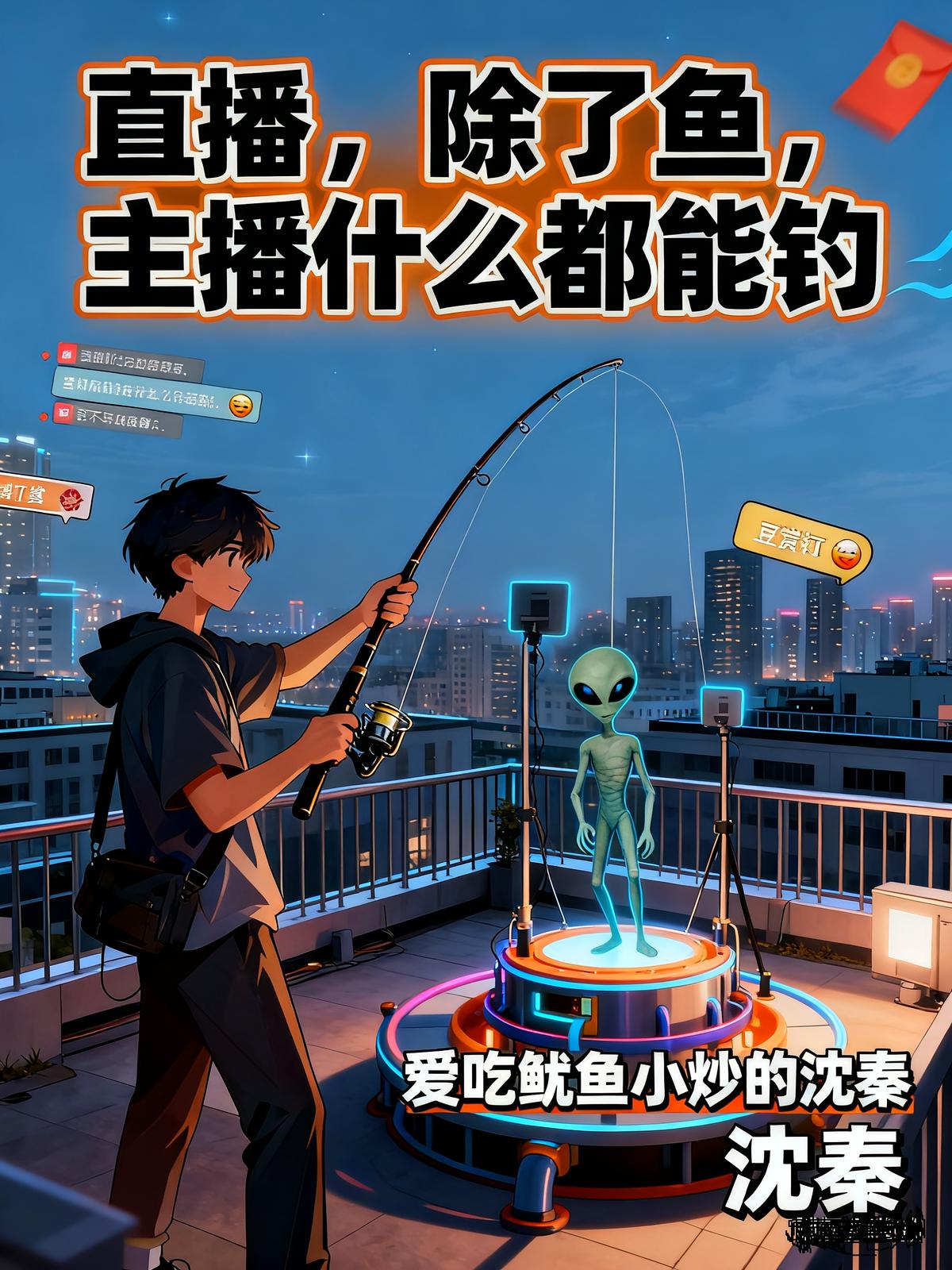 直播，除了鱼，主播什么都能钓