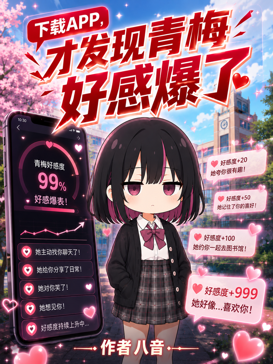 下载APP，才发现青梅好感爆了