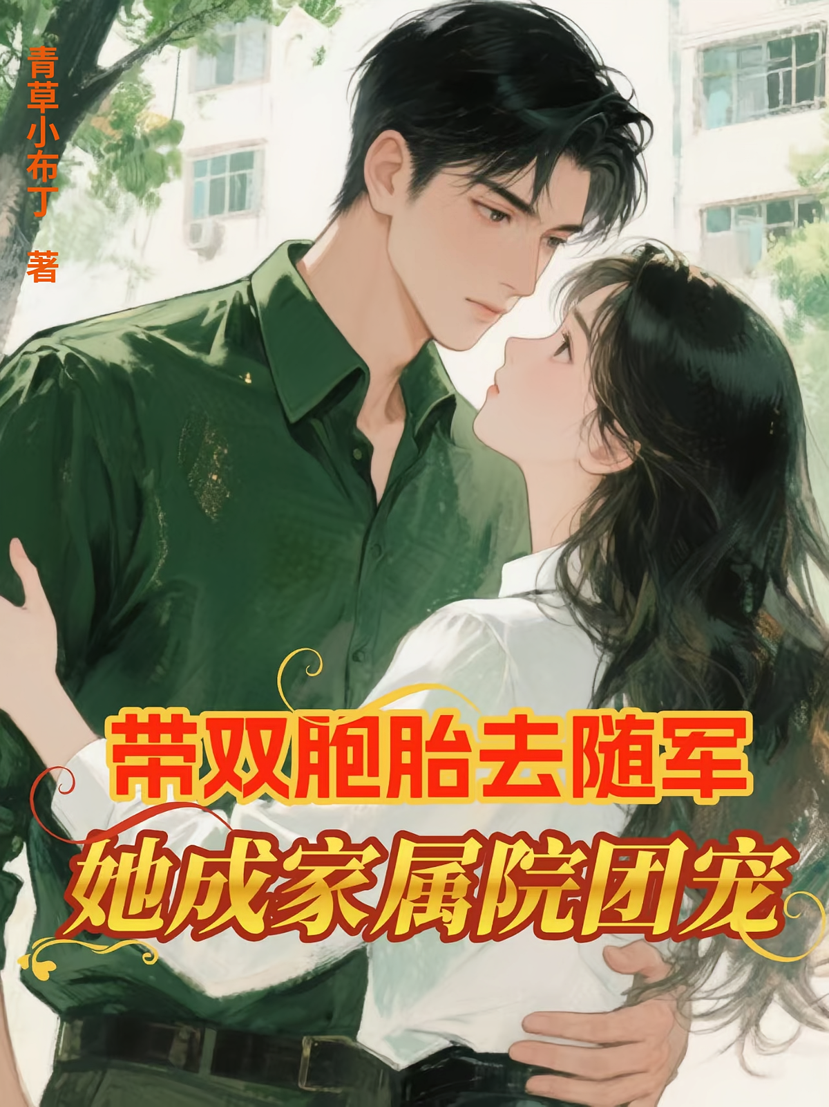 带双胞胎去随军，她成家属院团宠