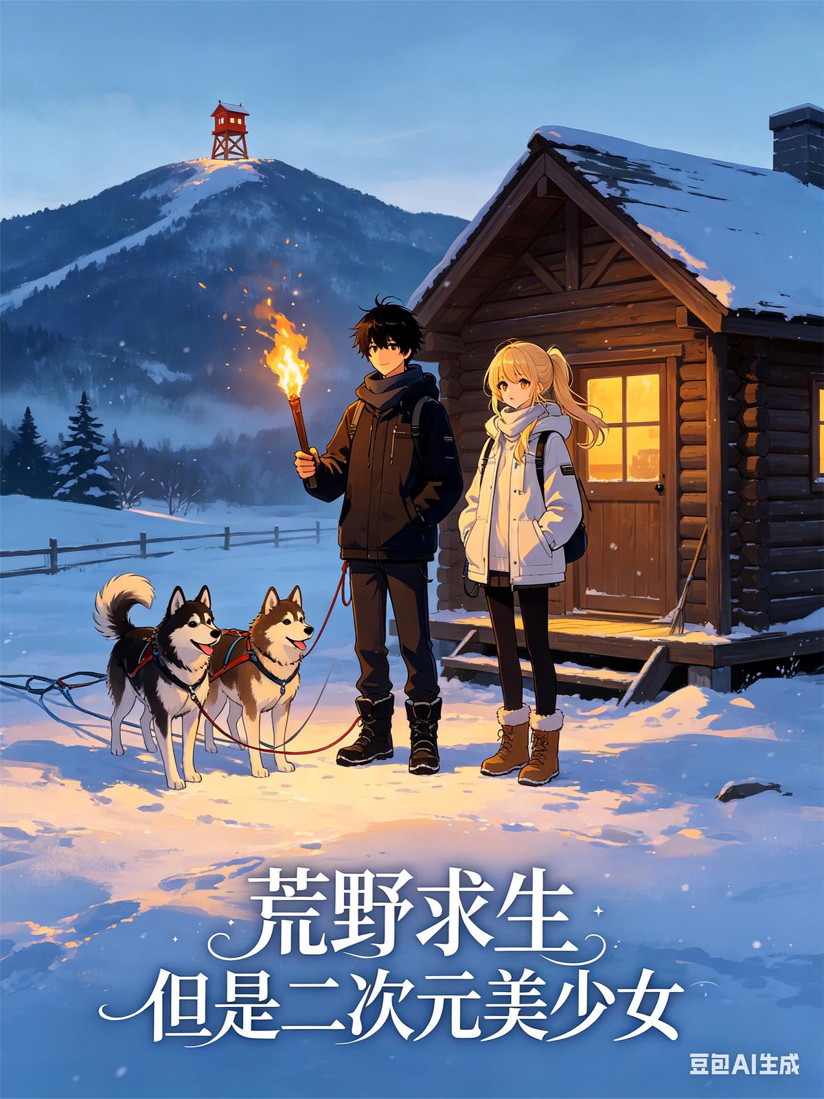 荒野求生，但是二次元美少女