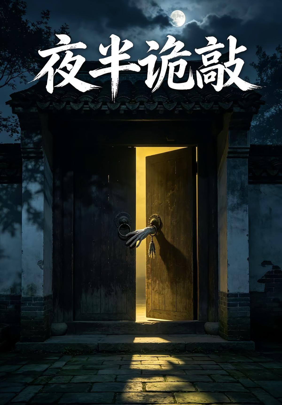 夜半诡敲