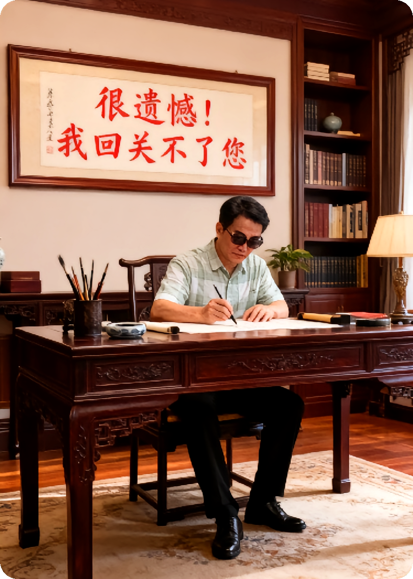 很遗憾！我回关不了您