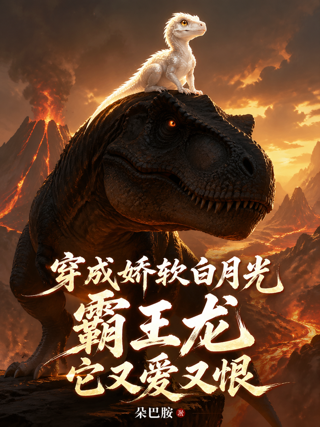 穿成娇软白月光霸王龙它又爱又恨