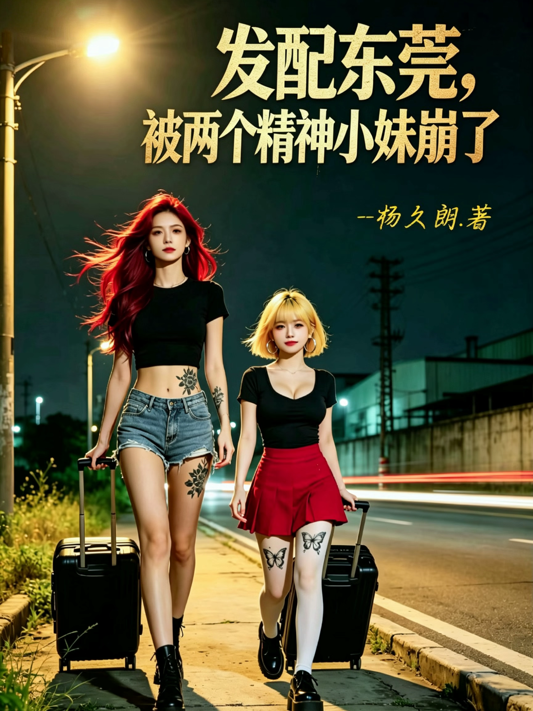 发配东莞，被两个精神小妹崩了