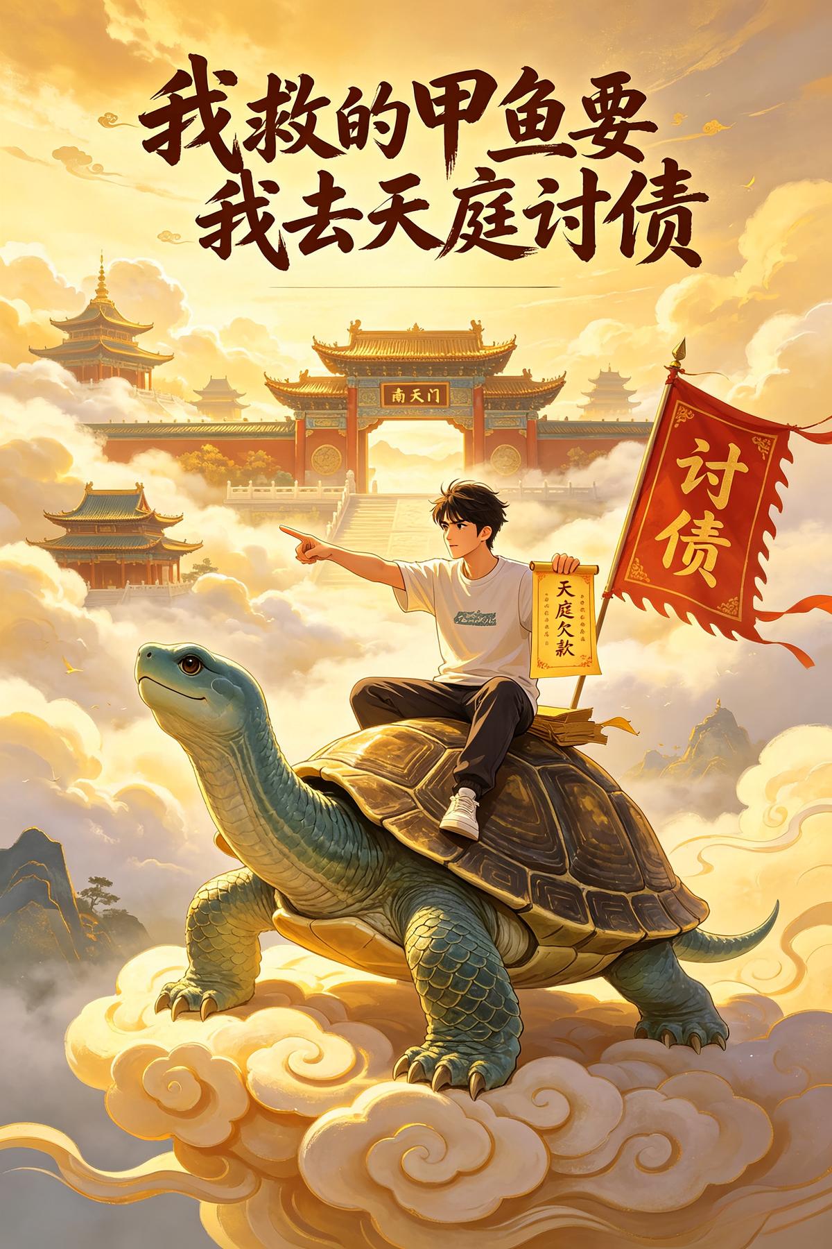 我救的甲鱼要我去天庭讨债