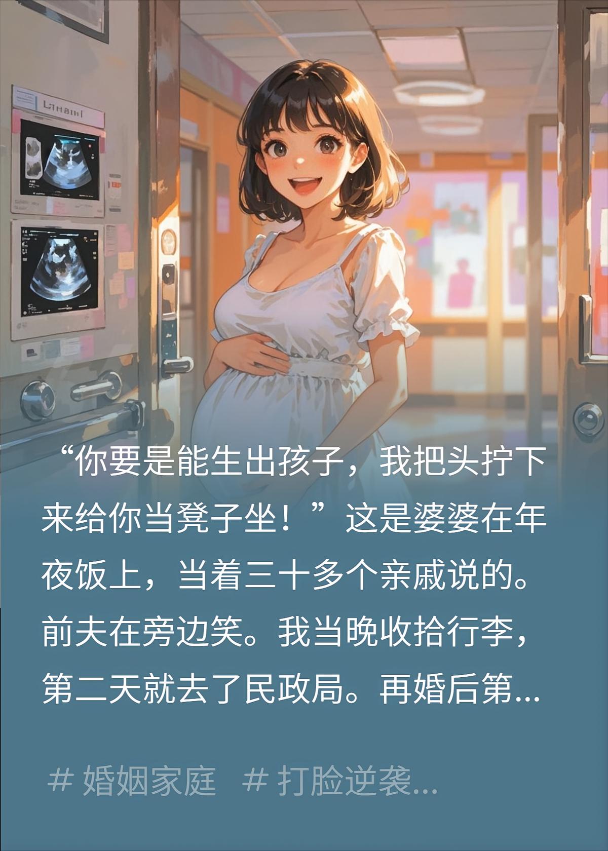 婆婆骂我不下蛋，离婚后我生4胞胎，前夫疯了