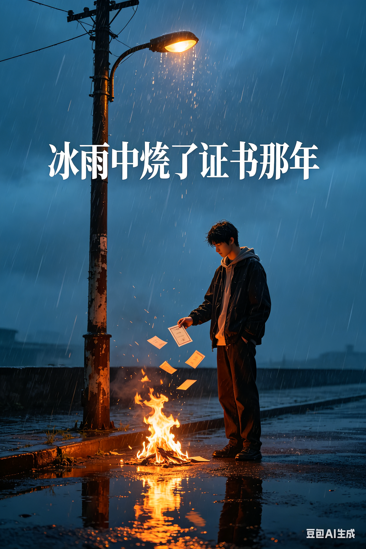 冰雨中烧了毕业证书那年