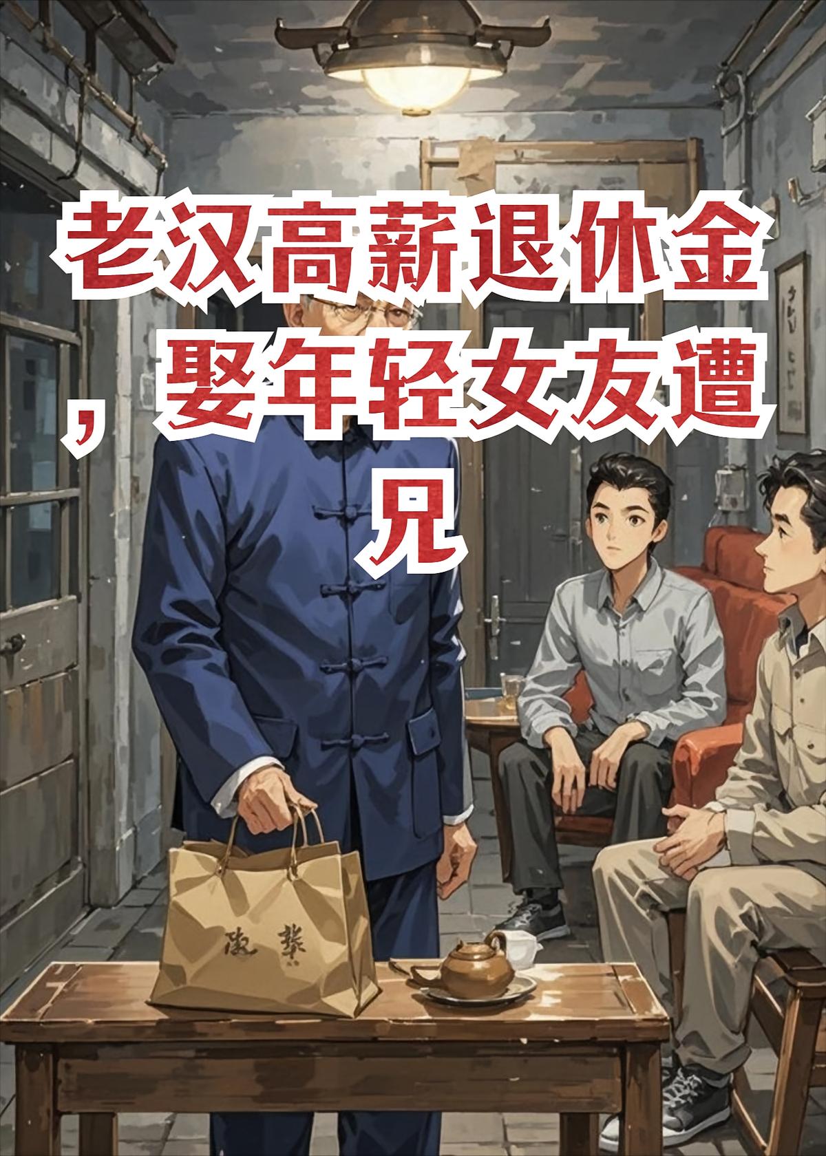 老汉高薪退休金，娶年轻女友遭兄长提要求