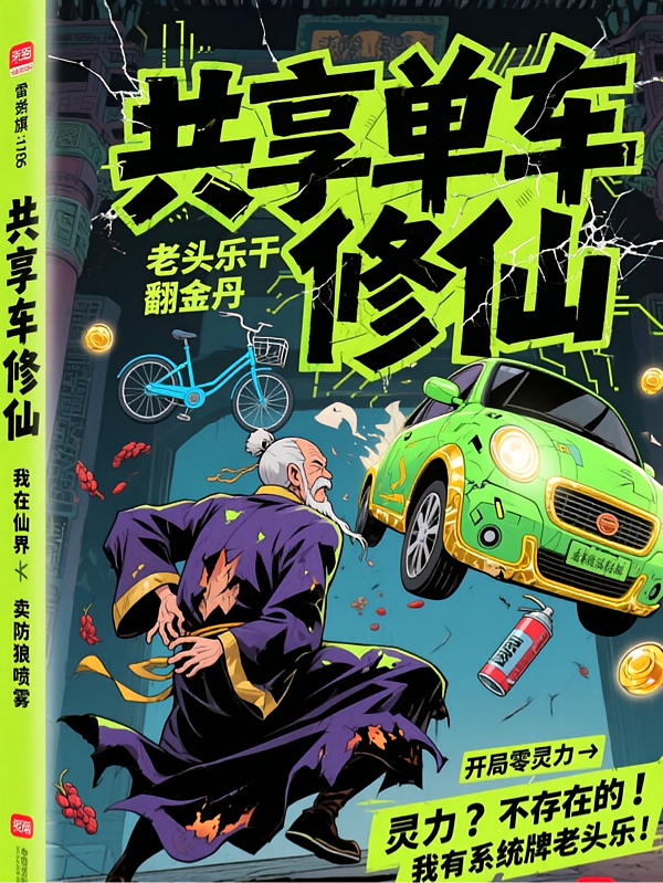 共享单车修仙，老头乐干翻金丹