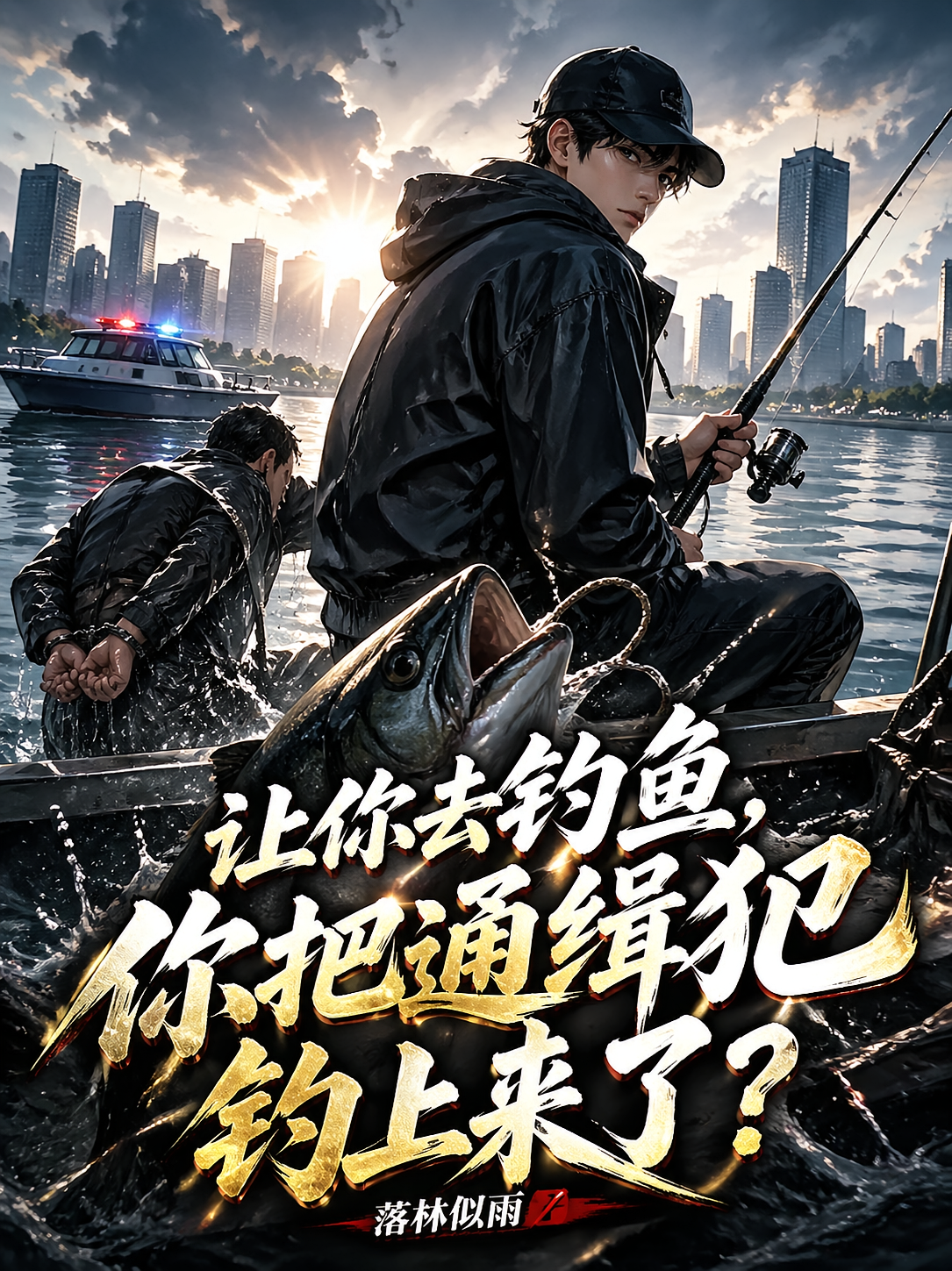 让你去钓鱼，你把通缉犯钓上来了