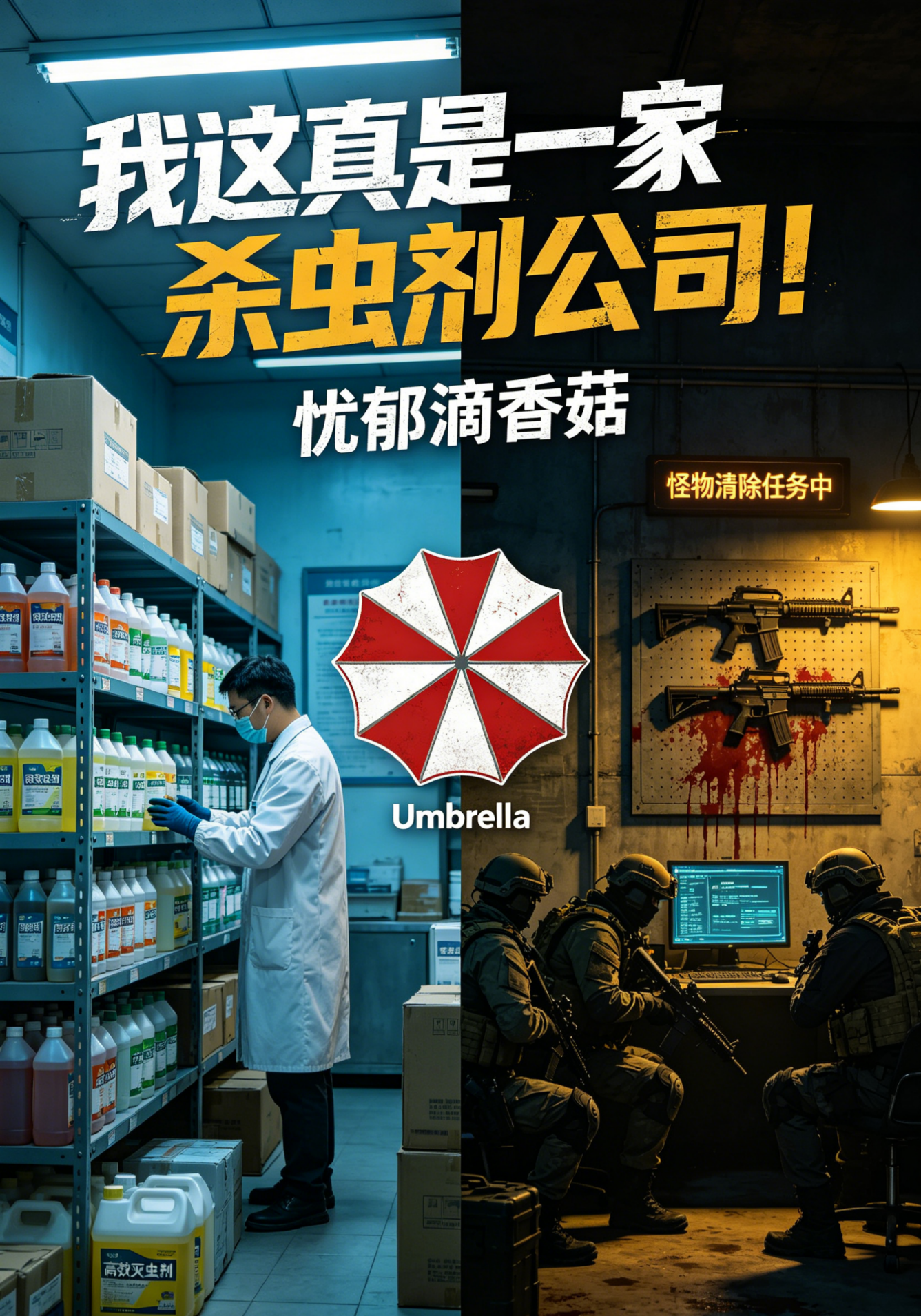 我这真是一家杀虫剂公司！