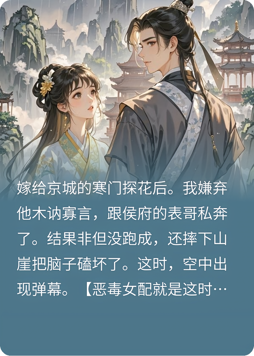 私奔摔坏脑子后，反派老公把我宠上天了