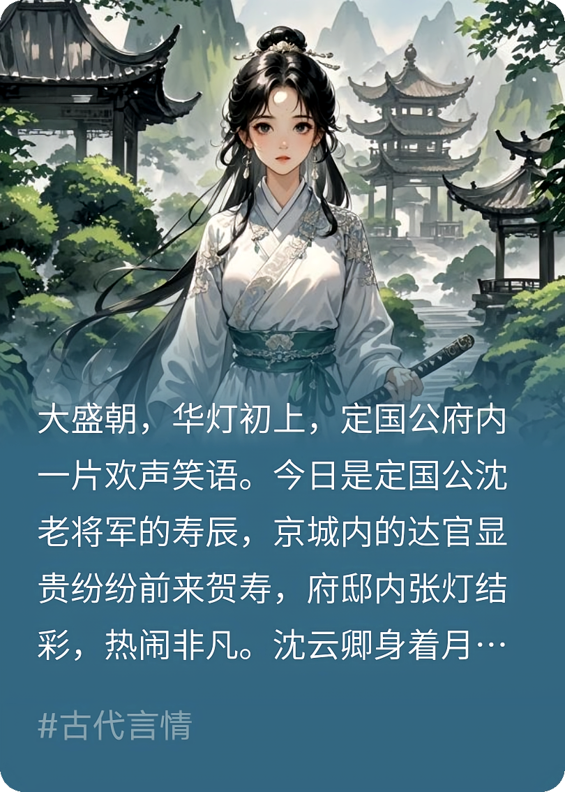 宫闱朝野：沈后与萧帝的续世传奇
