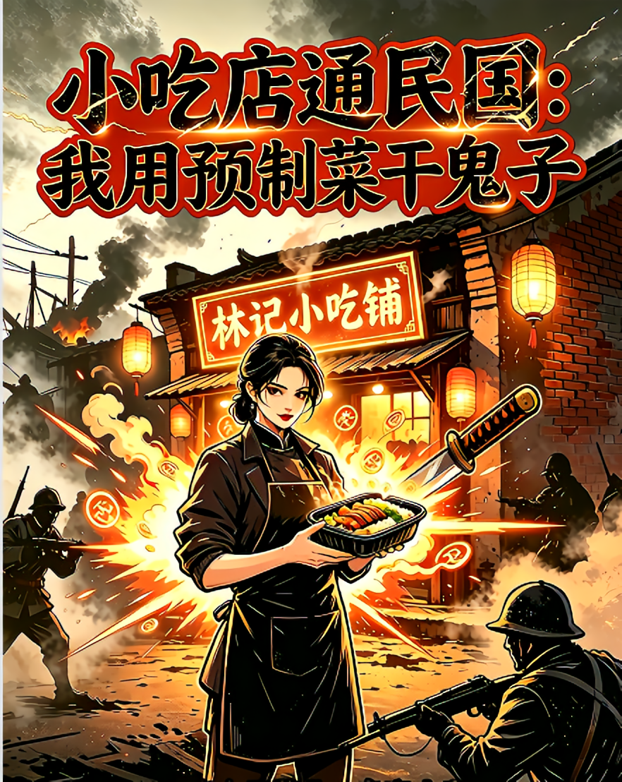 小吃店通民国：我用预制菜干鬼子