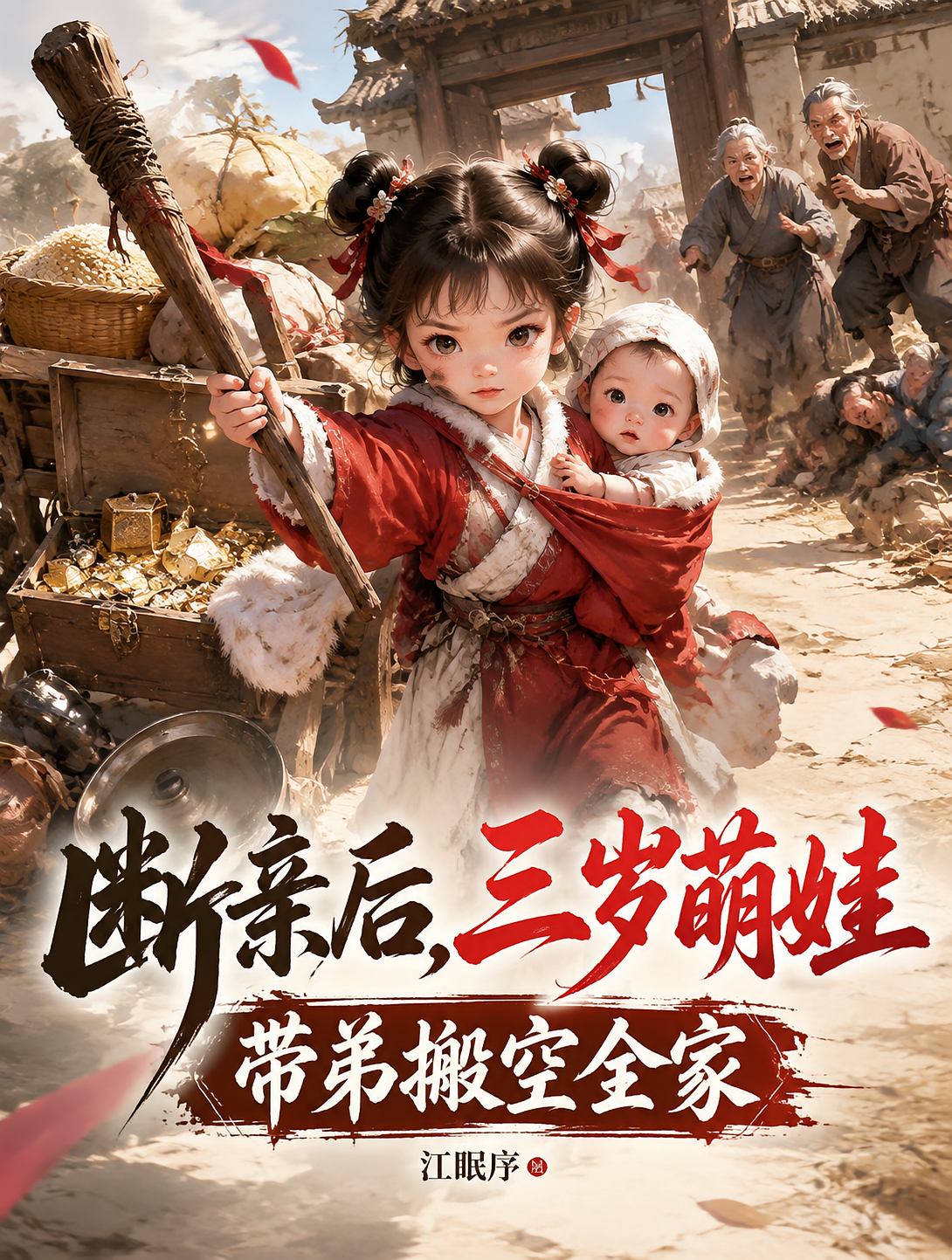 断亲后，三岁萌娃带弟搬空全家
