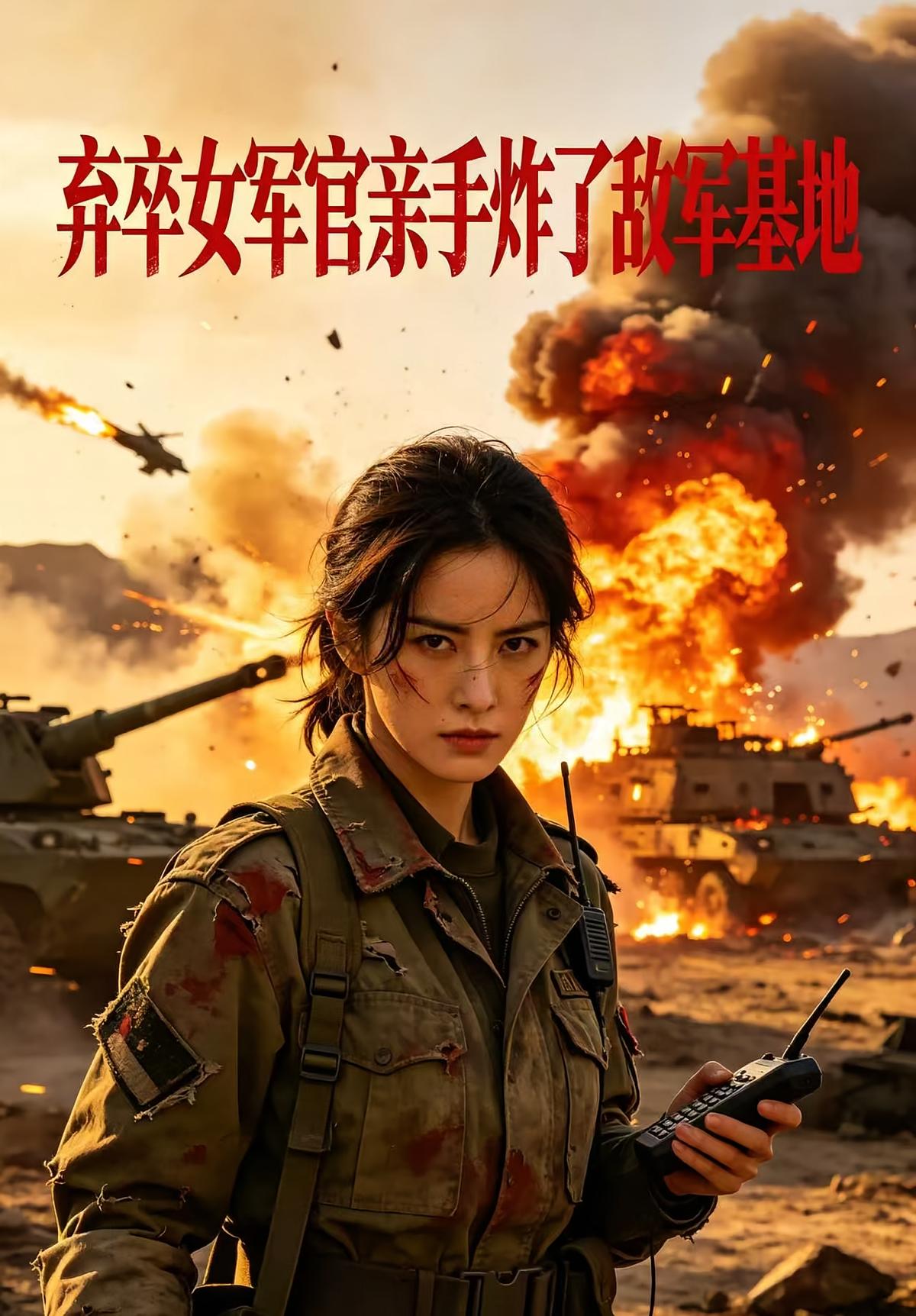 弃卒女军官亲手炸了敌军基地