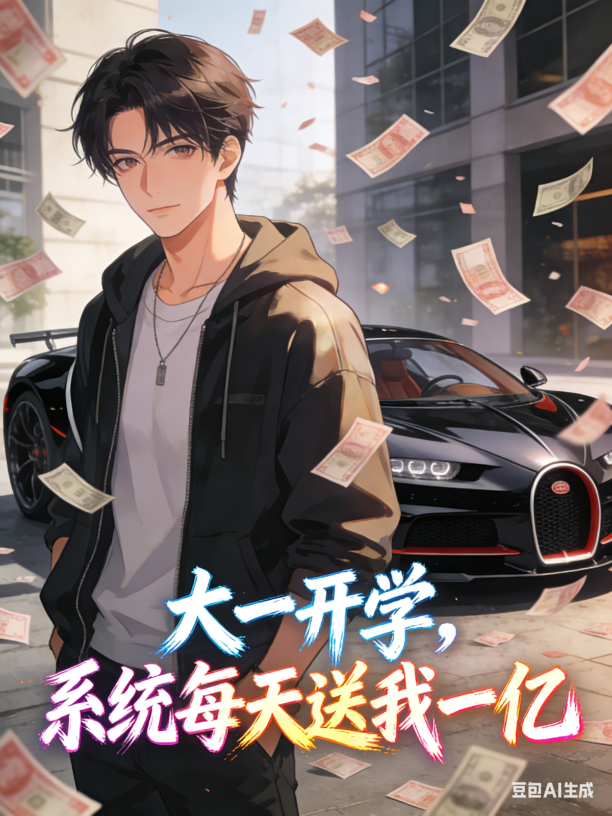 大一开学，系统每天送我一亿