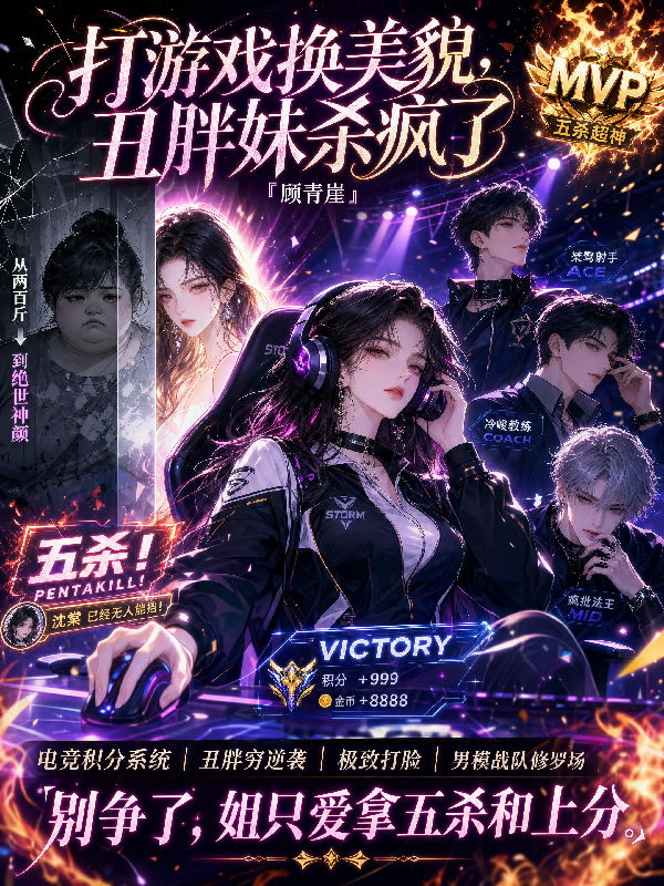 打游戏换美貌，丑胖妹杀疯了