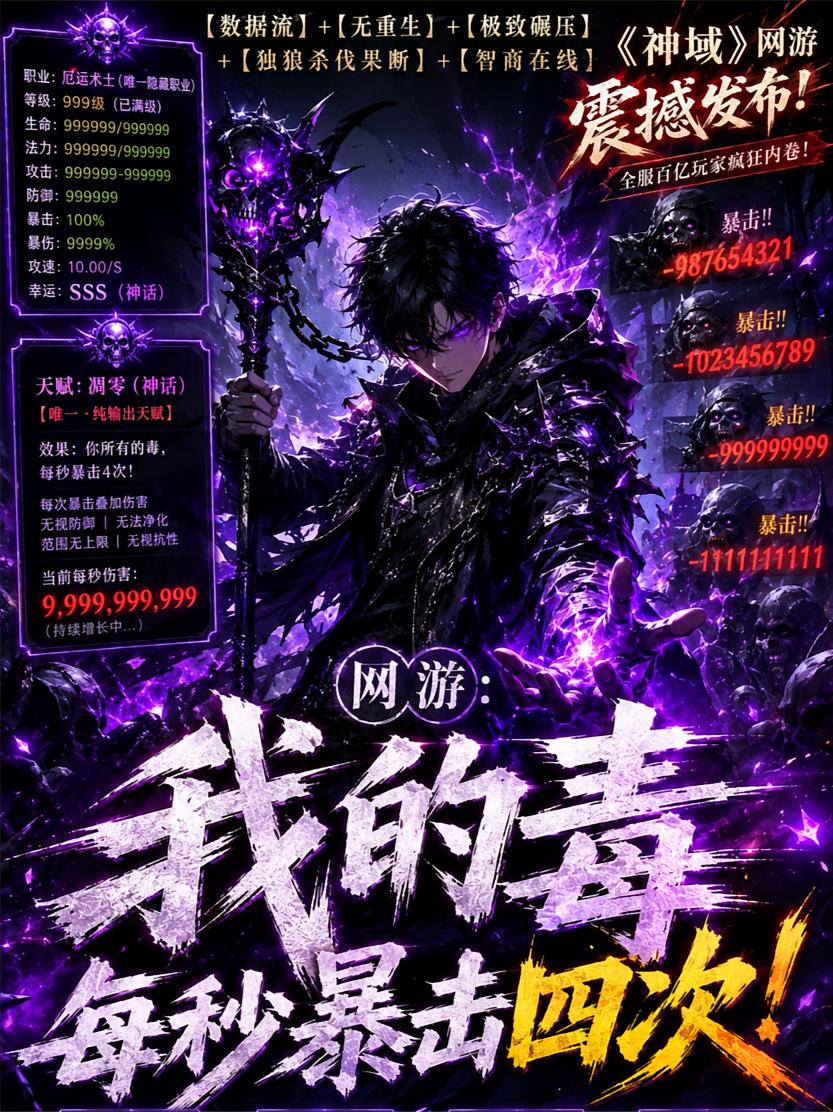 网游：我的毒每秒暴击四次！