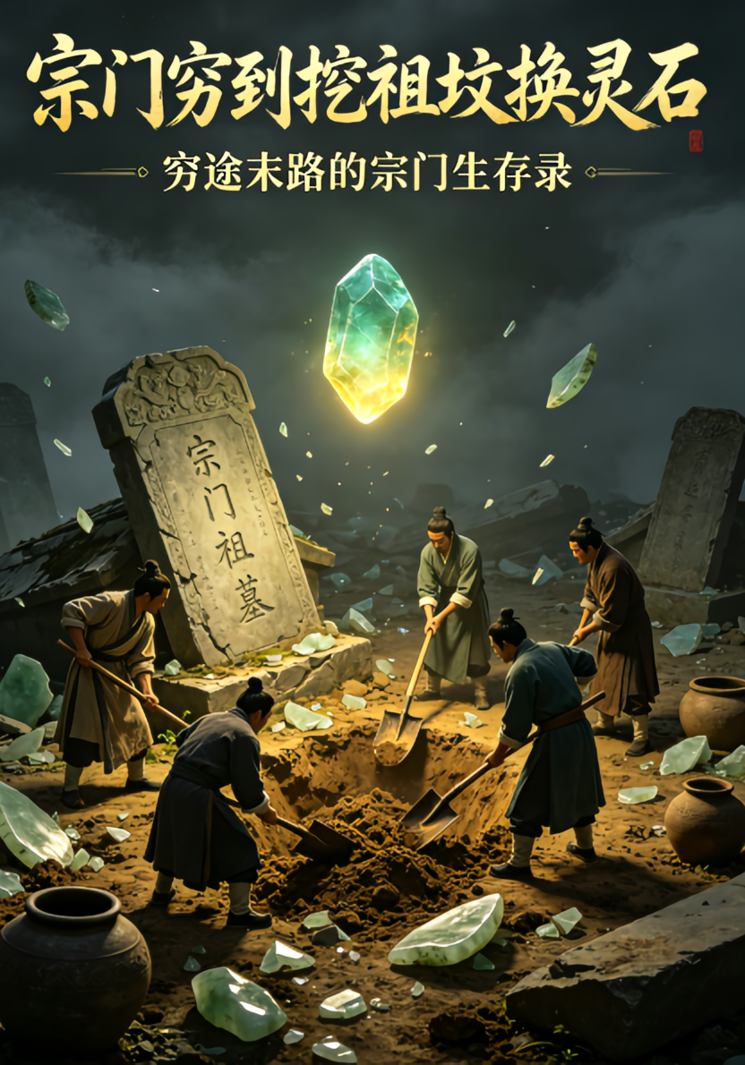 宗门穷到挖祖坟换灵石