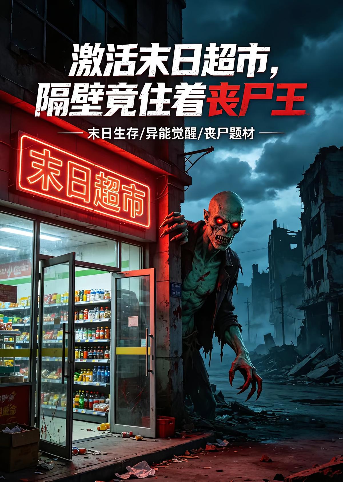 我激活末日超市，隔壁竟住着丧尸