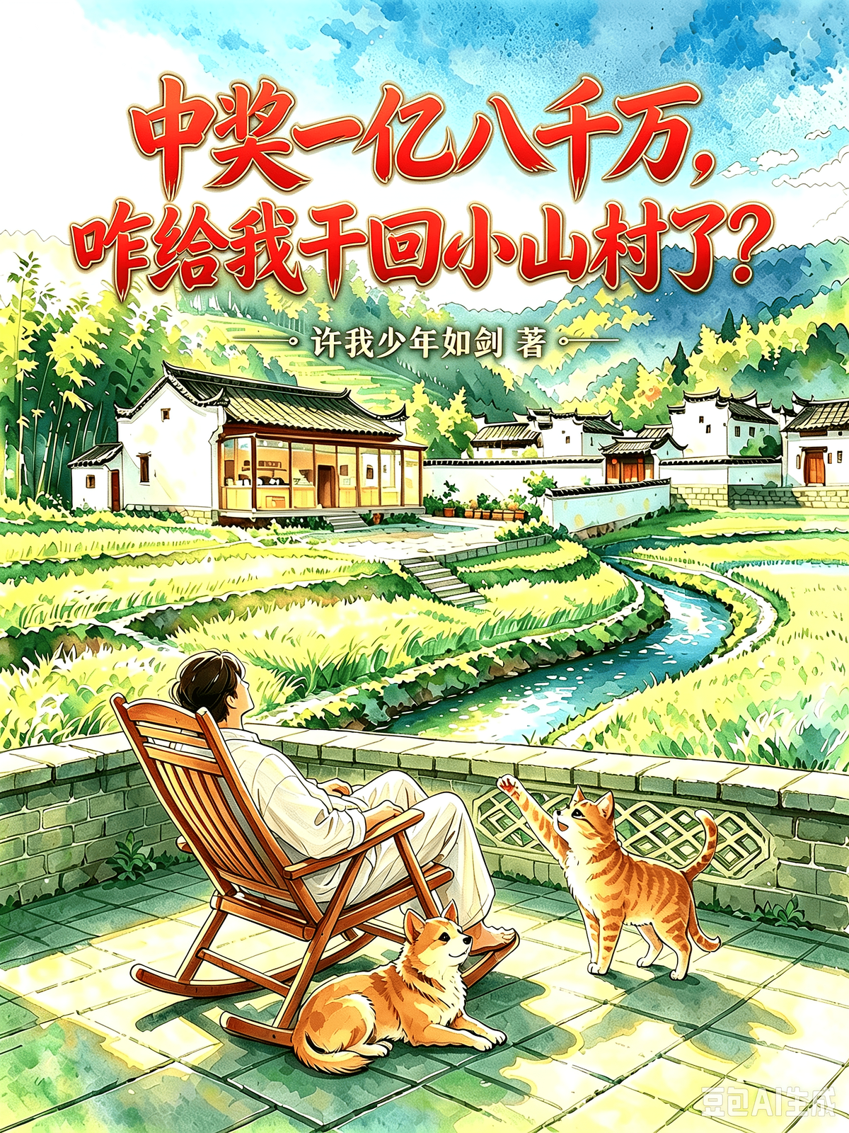 中奖一亿八，咋给我干回小山村了