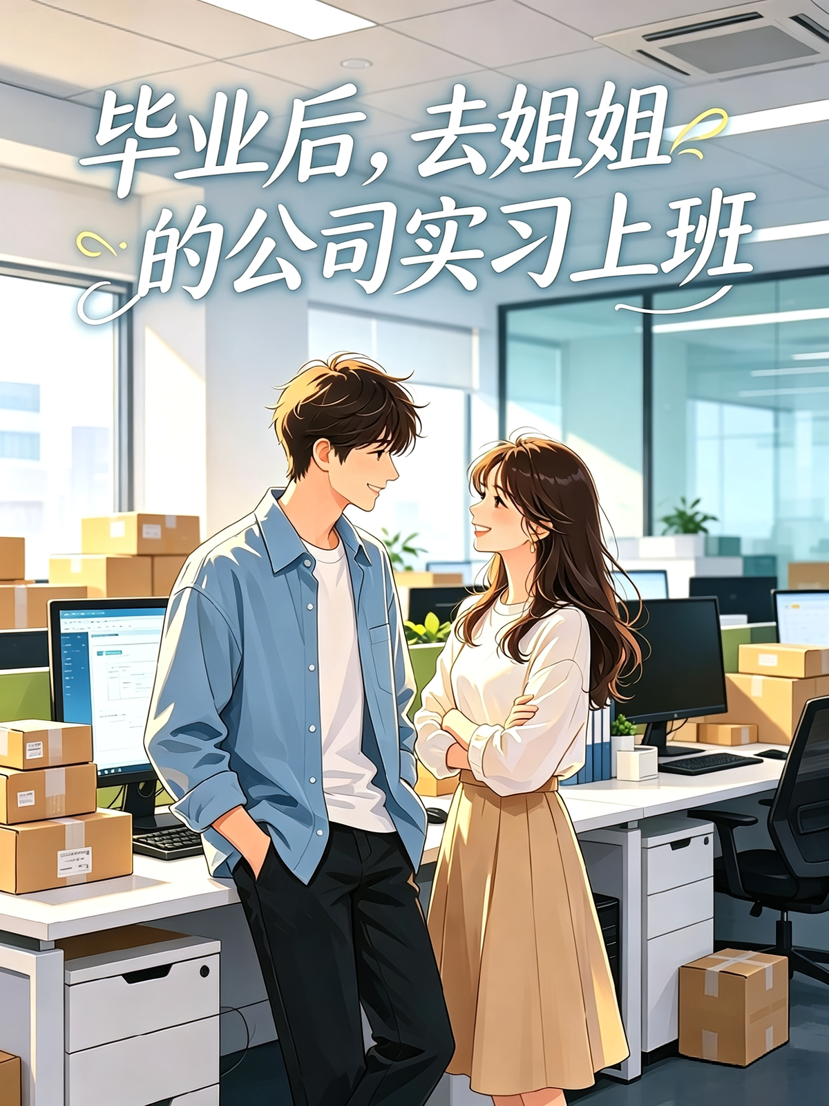 毕业后，去姐姐的公司上班实习