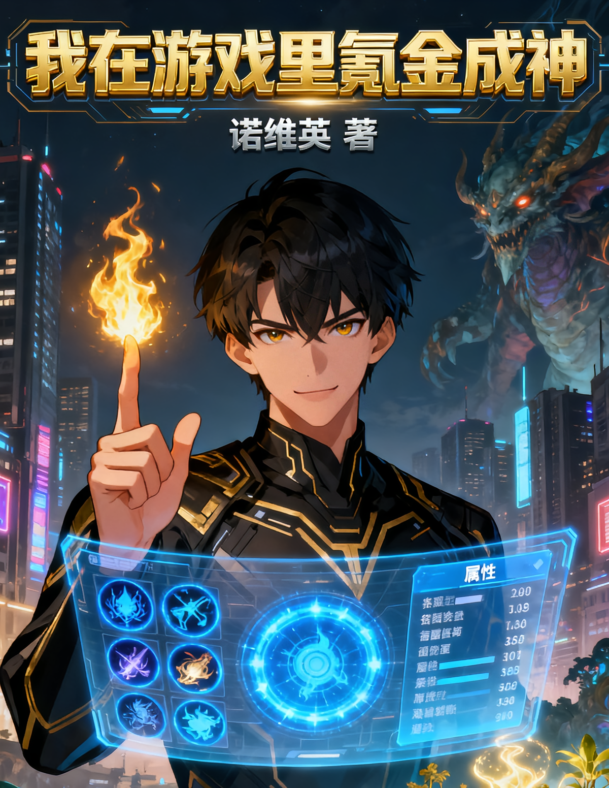 我在游戏里氪金成神