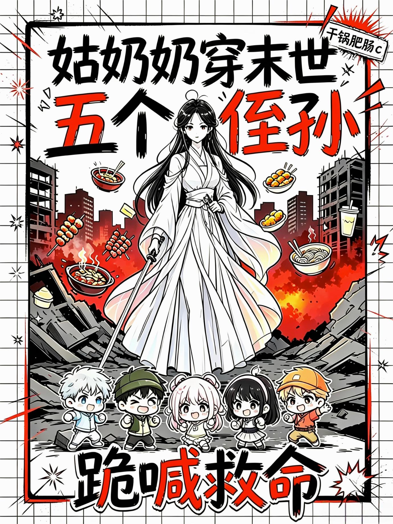姑奶奶穿末世，五个侄孙跪喊救命