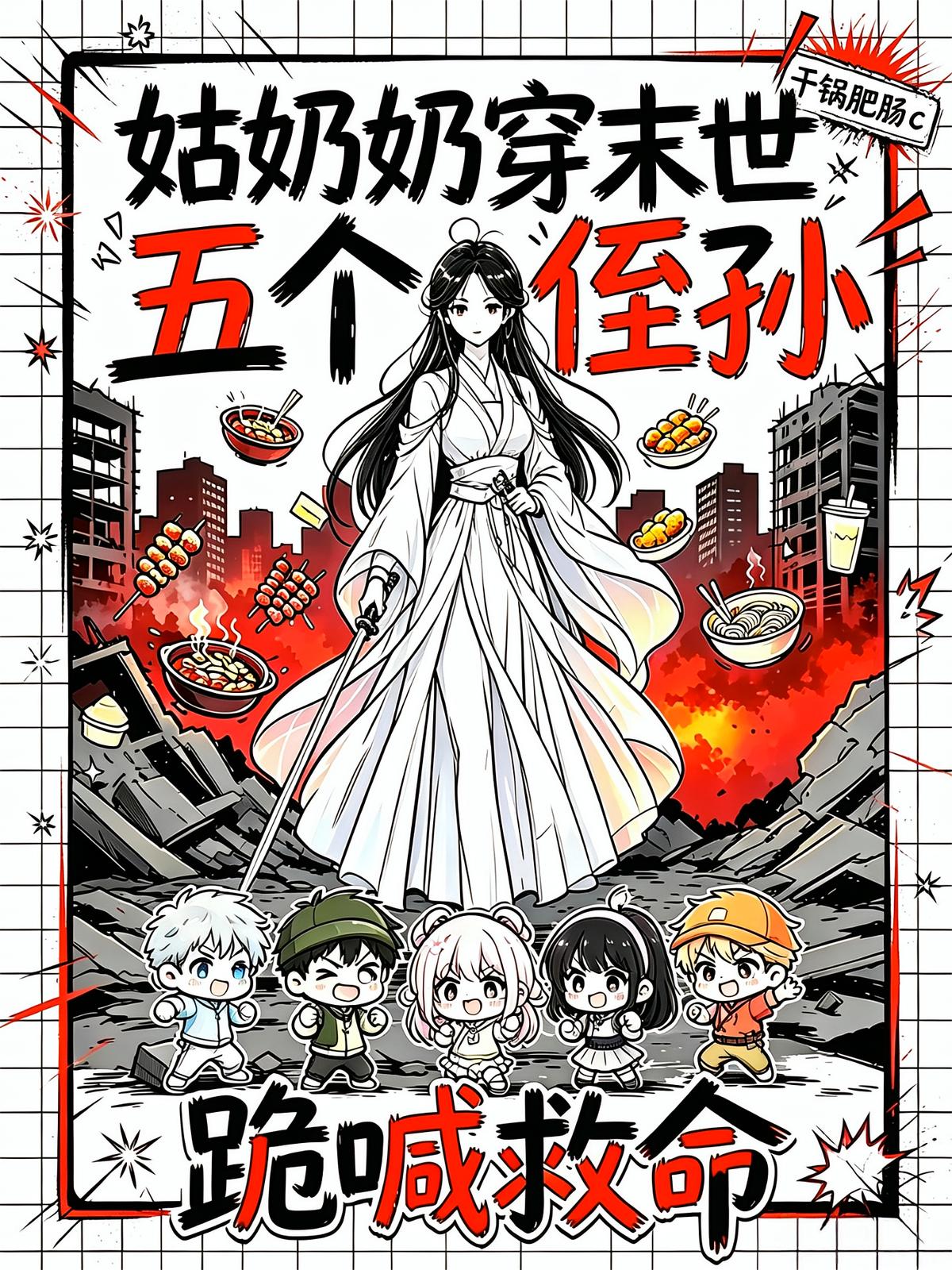 姑奶奶穿末世，五个侄孙跪喊救命