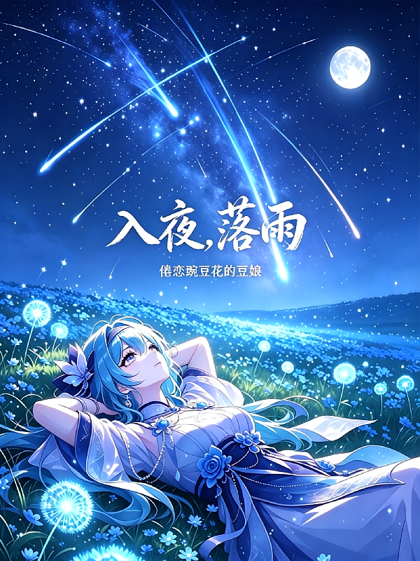入夜，落雨