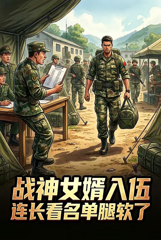 战神女婿入伍，连长看名单腿软了