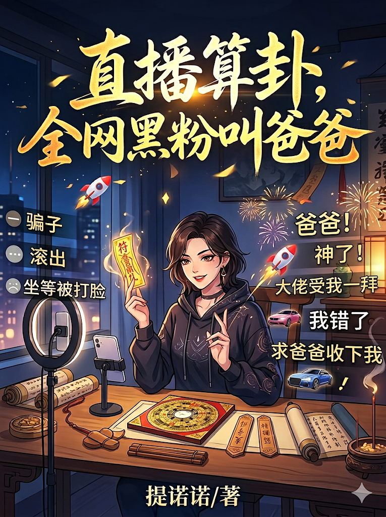 直播算卦，全网黑粉叫我爸爸